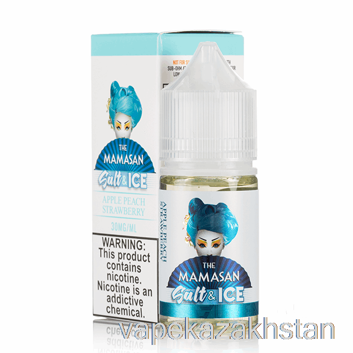 Vape Disposable ICE ASAP SALT - The Mamasan E-Liquid - 30mL 30mg